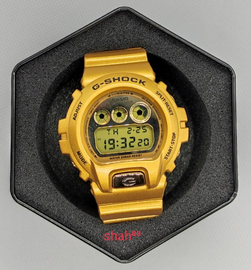 G shock crazy on sale gold