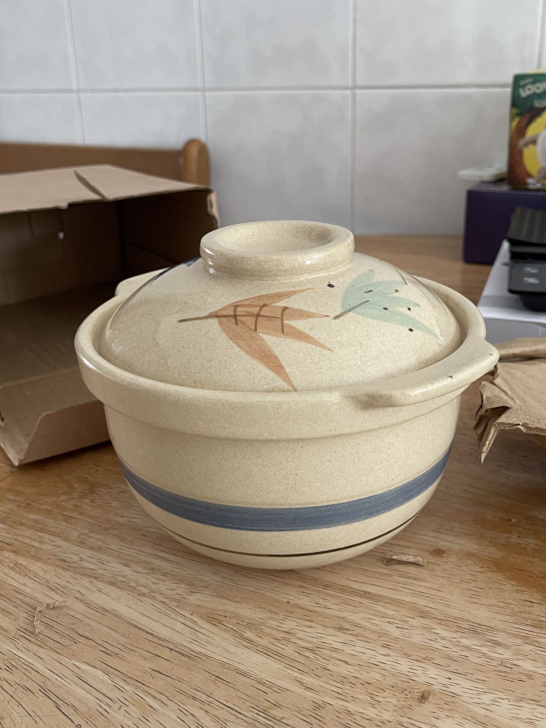 Ceramic Kitchenware Assorted Claypot Brand New, Furniture & Home ...