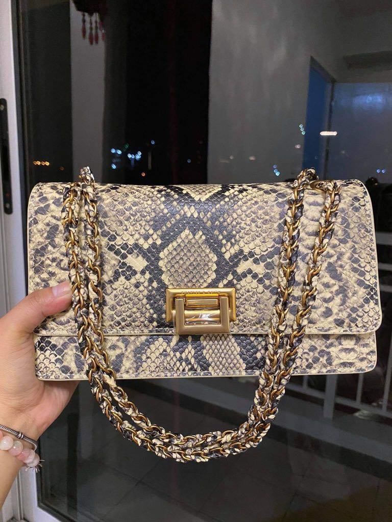 Charles and new arrivals keith snakeskin bag