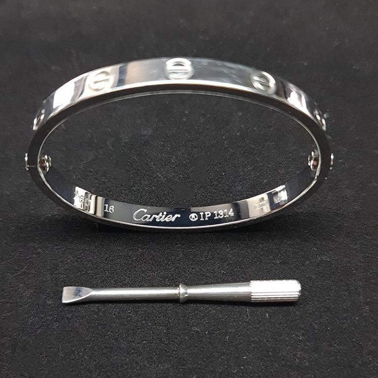 Cartier Love bracelet Custom, Luxury, Accessories on Carousell