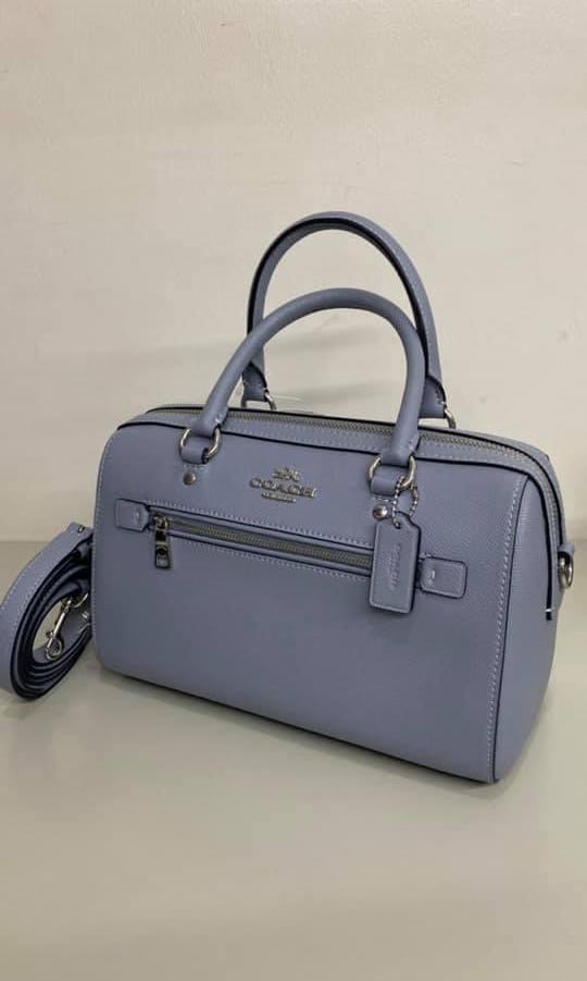 Coach rowan powder blue Original, Luxury, Bags & Wallets on Carousell