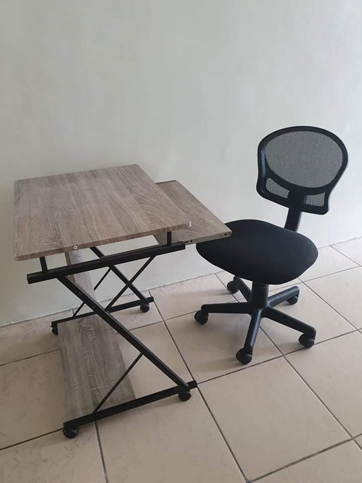 Computer Desk with Chair, Furniture & Home Living, Furniture, Tables