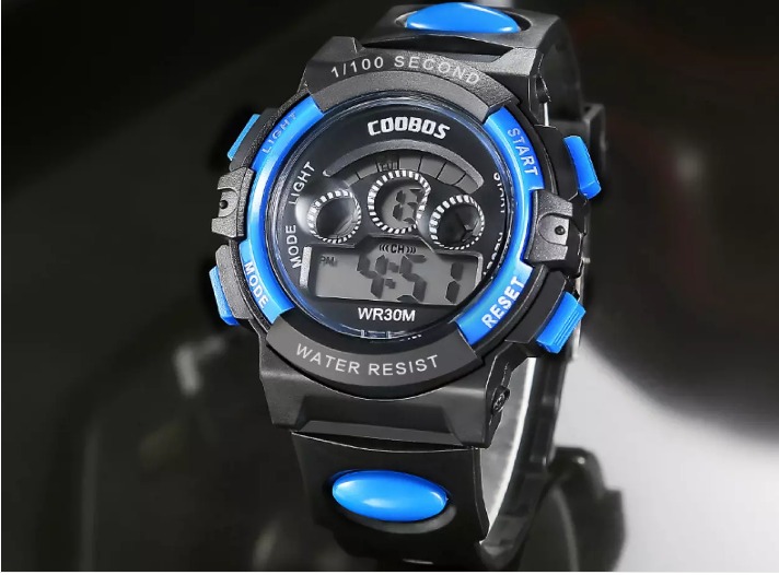 Cheap waterproof online digital watch