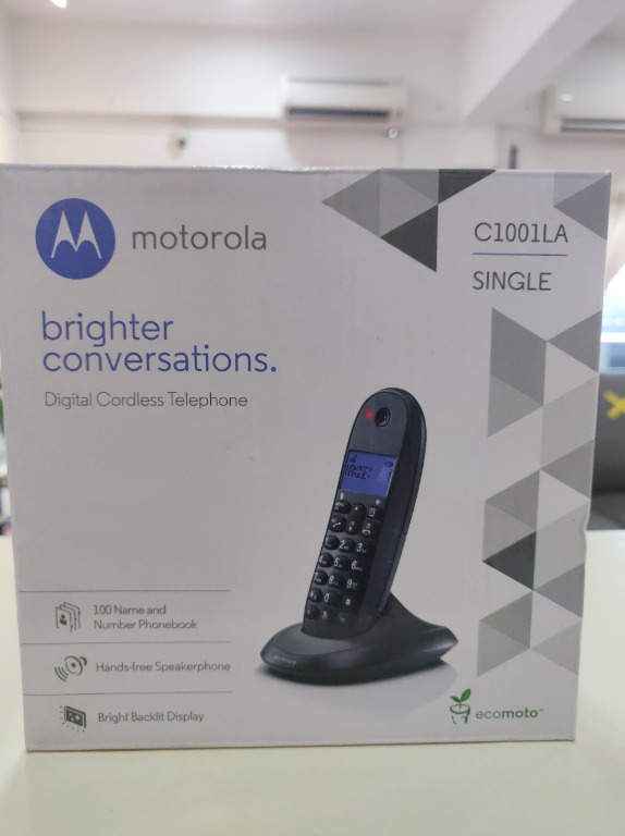 Cordless Digital Phone Motorola C1001LA (BrandNew), Health & Nutrition