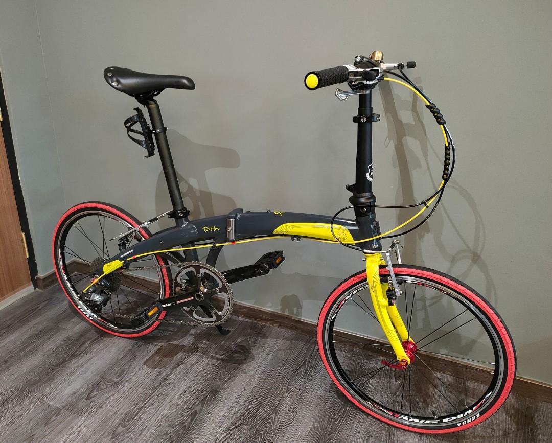 Dahon Mu P27 Foldable Bike SRAM X7 9 Speed Groupset Not Crius