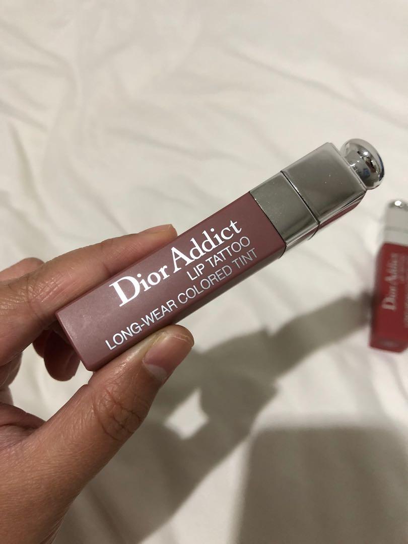 Son Dior Addict Lip Tattoo Màu 491 Natural Rosewood Tint  Dasa Authentic   Chuyên Nước Hoa Son Chính Hãng