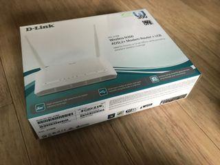 D-Link wireless N300 ADSL2+ modem router DSL-2750B