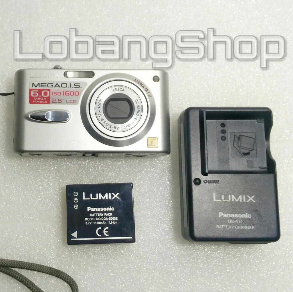 Panasonic LUMIX DMCFX3 Digital Camera 6 Mega Pixels 3x Optical Zoom