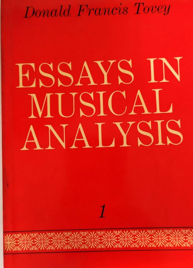 tovey essays in musical analysis pdf