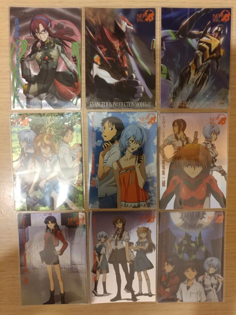 Eva 新世紀福音戰士carddass Masters 破第一章卡咭evangelion Trading Card 興趣及遊戲 玩具 遊戲類 Carousell