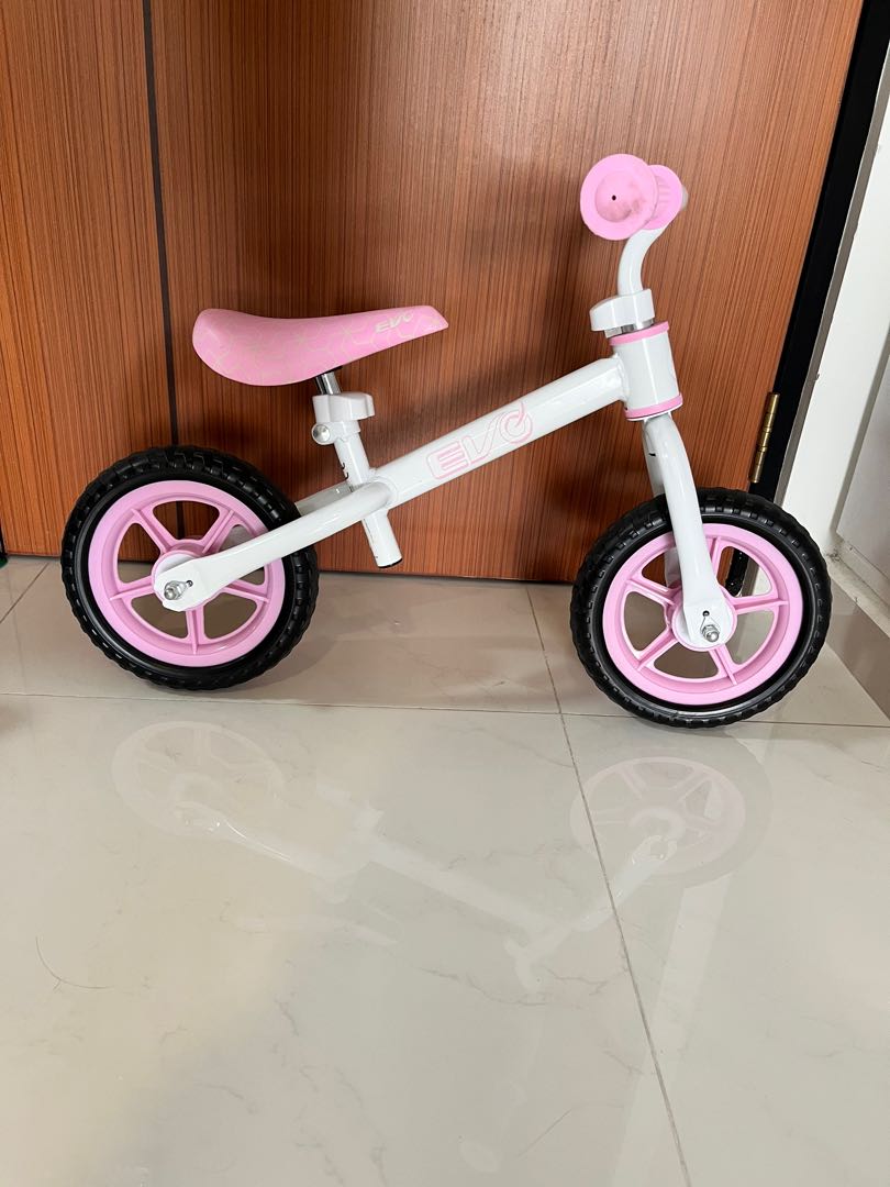 Evo Pink Balance Bike Bicycle