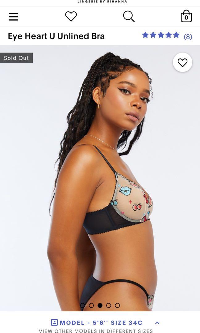 Eye heart top u unlined bra