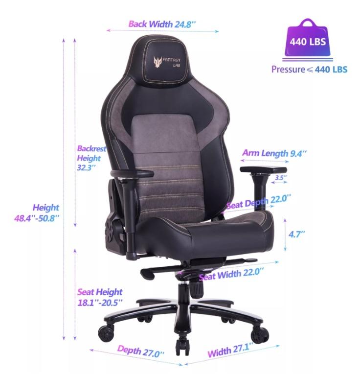 FANTASYLAB 8247 Premium Gaming Chair 10 months old like new
