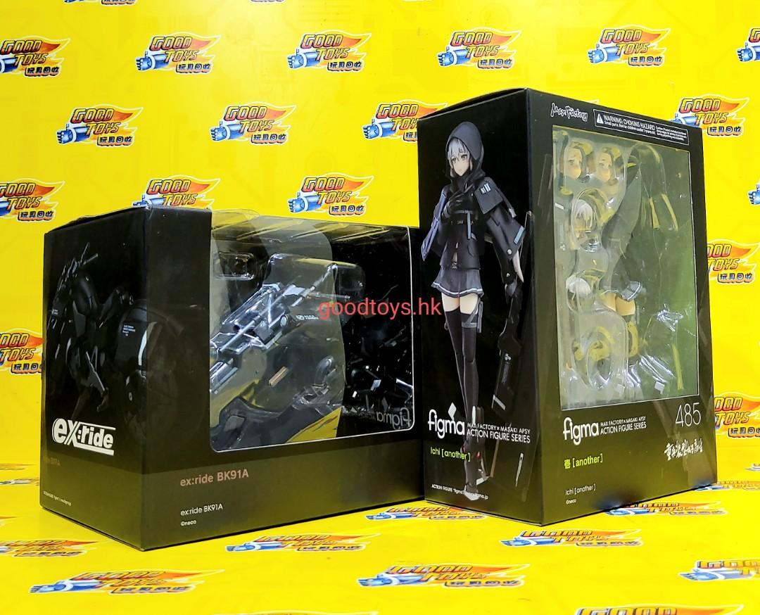 中古已開封MAX FACTORY FIGMA 485 ICHI ANOTHER & EX:RIDE BK91A