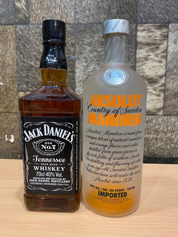 Free DeliveryWhisky & Vodka Set of(750ml Jack Daniel Whisky & 750ml