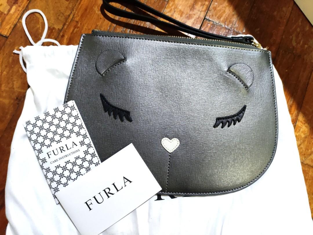 Furla wristlet pouch clearance