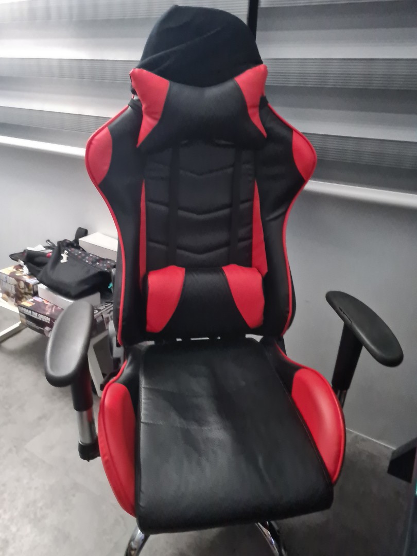 Gaming chair Used Furniture Home Living Furniture Chairs on Carousell