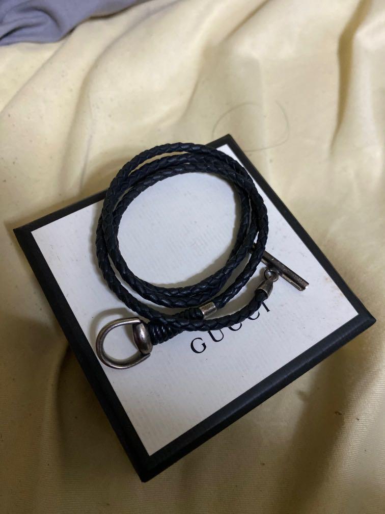 Gucci horsebit leather bracelet Luxury Accessories on Carousell