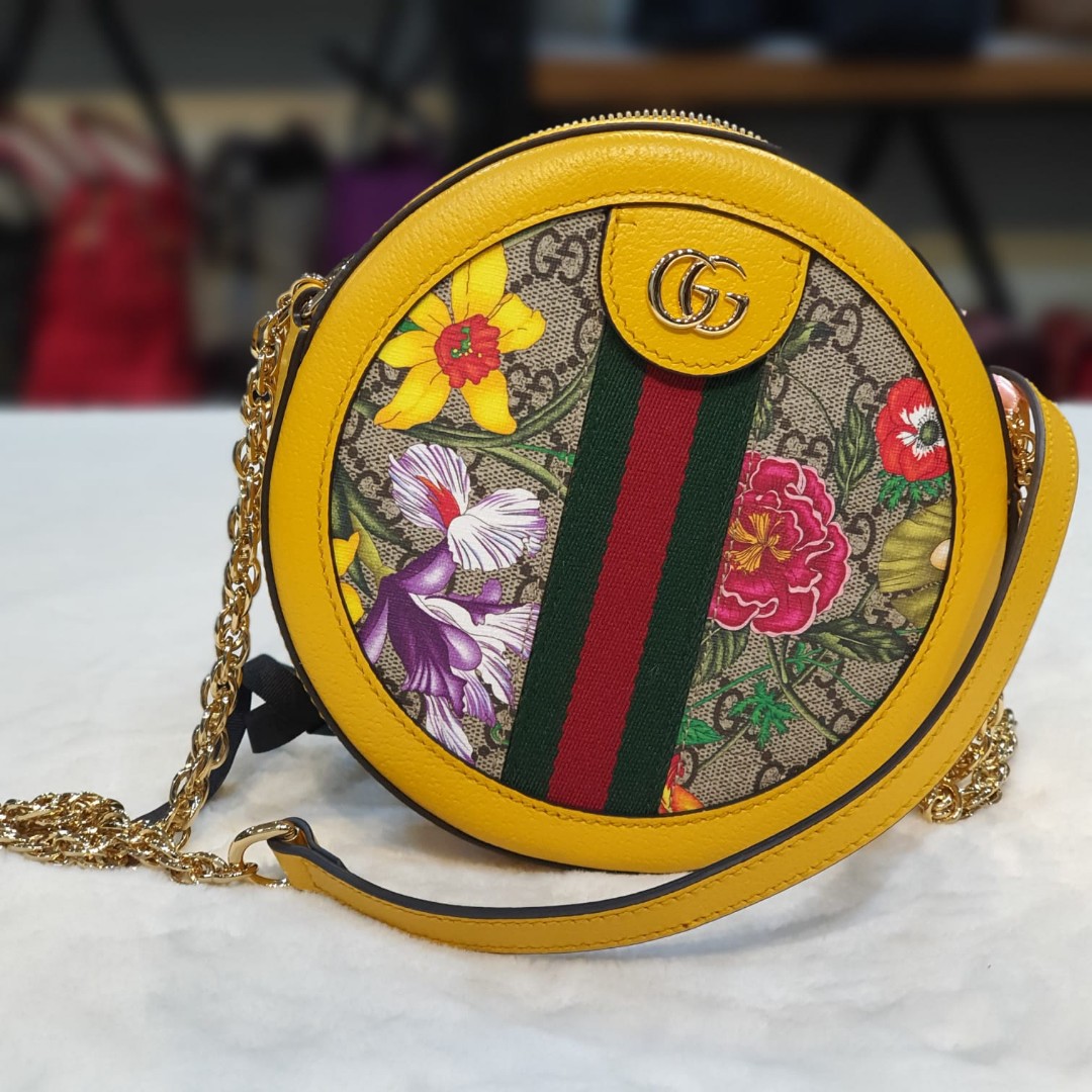 gucci ophidia mini round