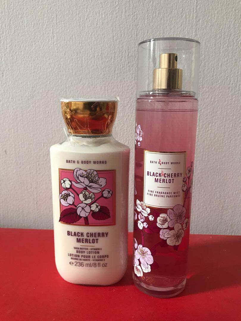 Harga nett BBW Bath and Body Works Mist Lotion, Kesehatan & Kecantikan
