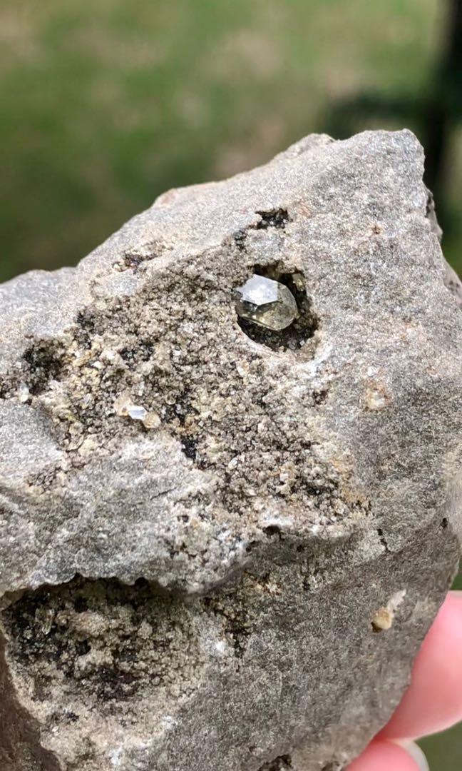 Raw Diamond In Host Rock 2025