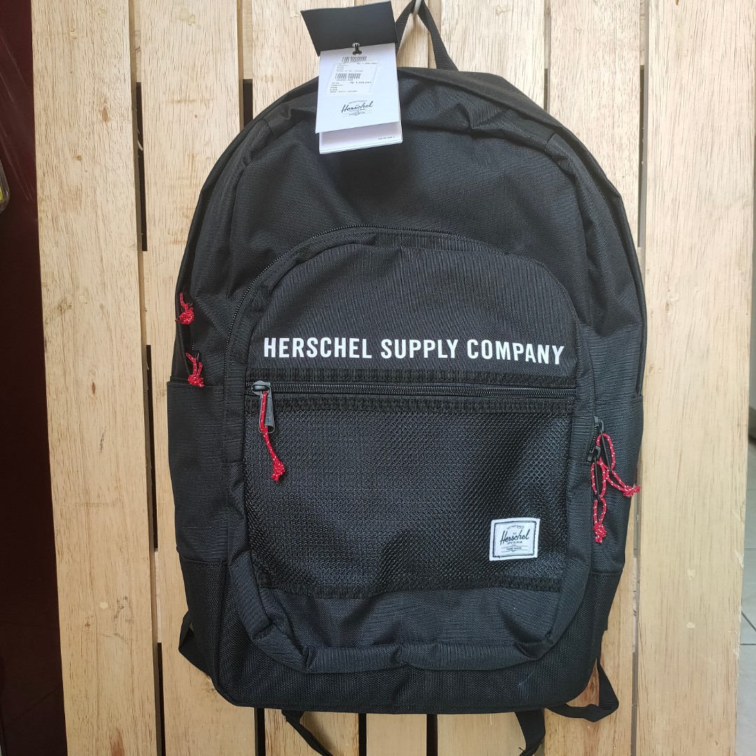 Herschel Kaine Backpack Fesyen Pria Tas Dompet Ransel di
