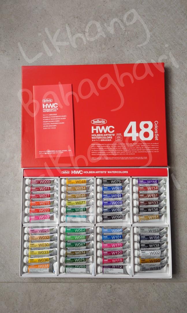 Holbein Artists Watercolors | Set of 48 5ml Tubes W409
