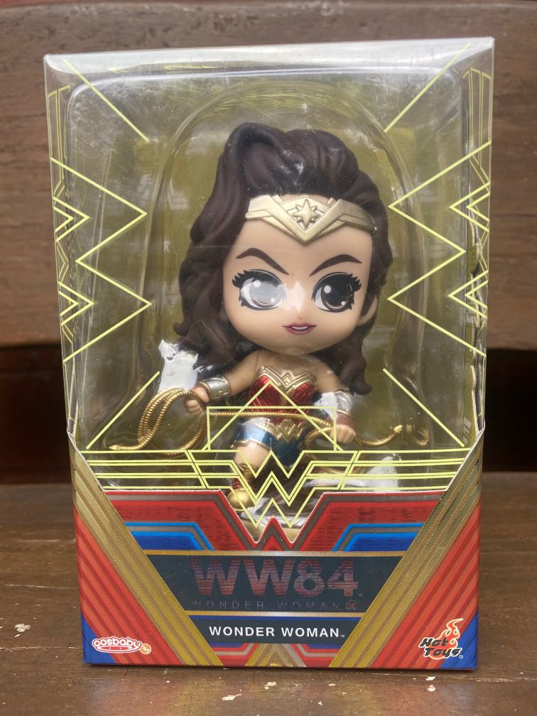 Hot Toys COSBABY COSB726 Wonder Woman Bubble Head 1984 Mini Figure Model Toys 