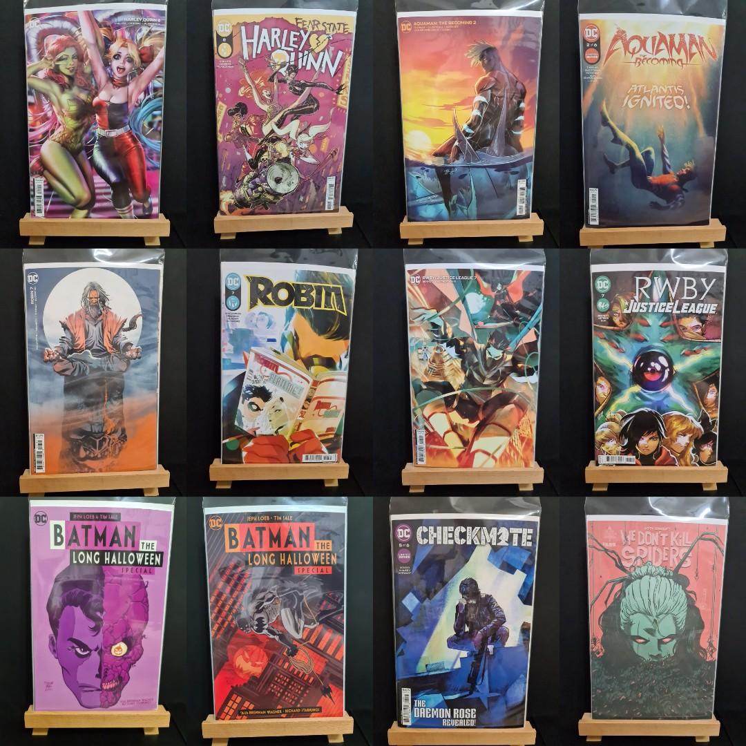 INSTOCK DC Oct new releases (dc comics- superman Son of kal-el #4, batman  the long Halloween, suicide squad King shark, wonder woman, black manta et,  Hobbies & Toys, Books & Magazines, Comics