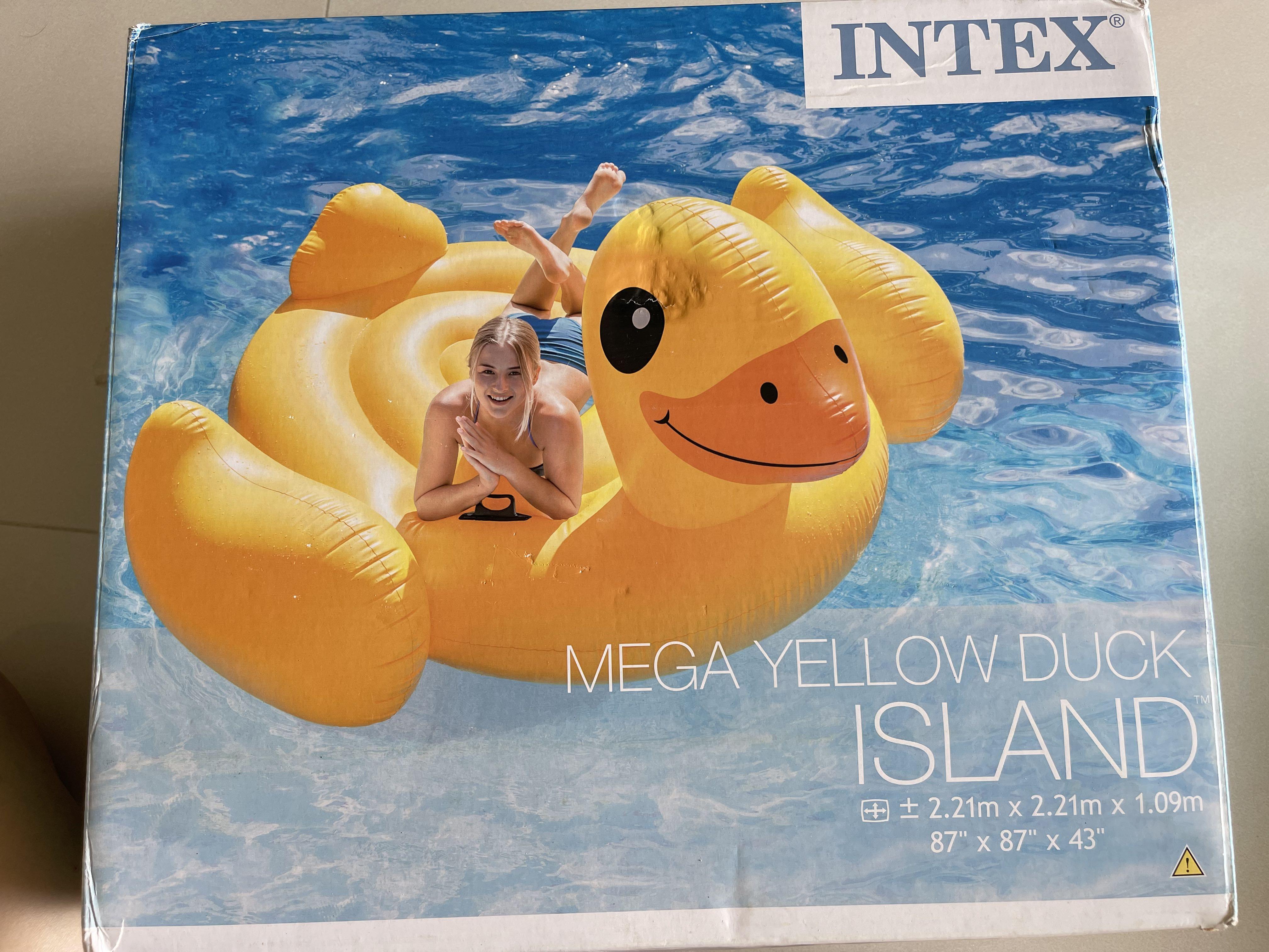 Intex mega yellow duck island on sale