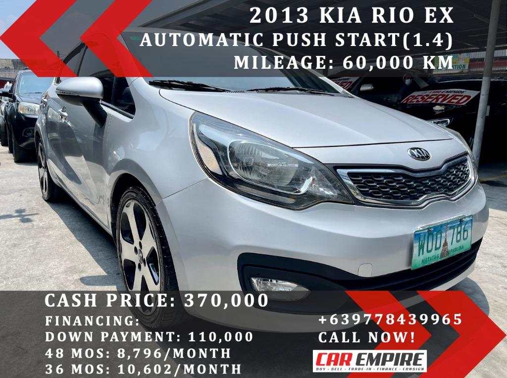 Kia Rio 13 Ex Auto Cars For Sale Used Cars On Carousell
