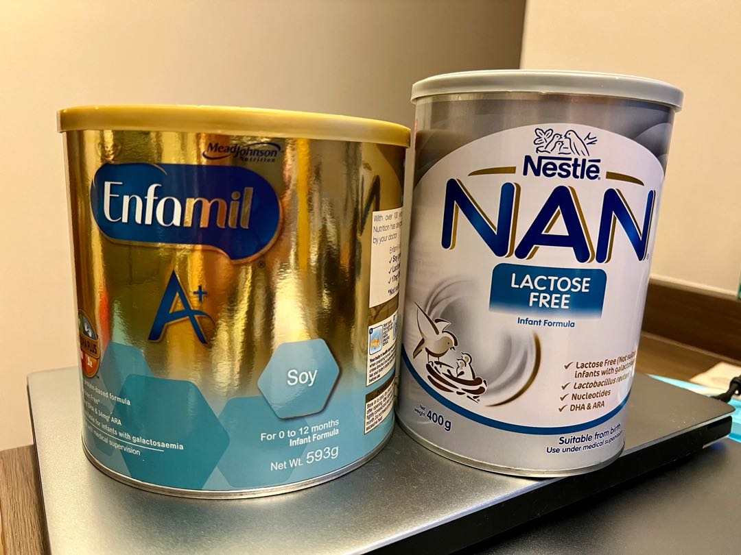 Lactose free milk powder to bless Enfamil TAKEN, Babies & Kids