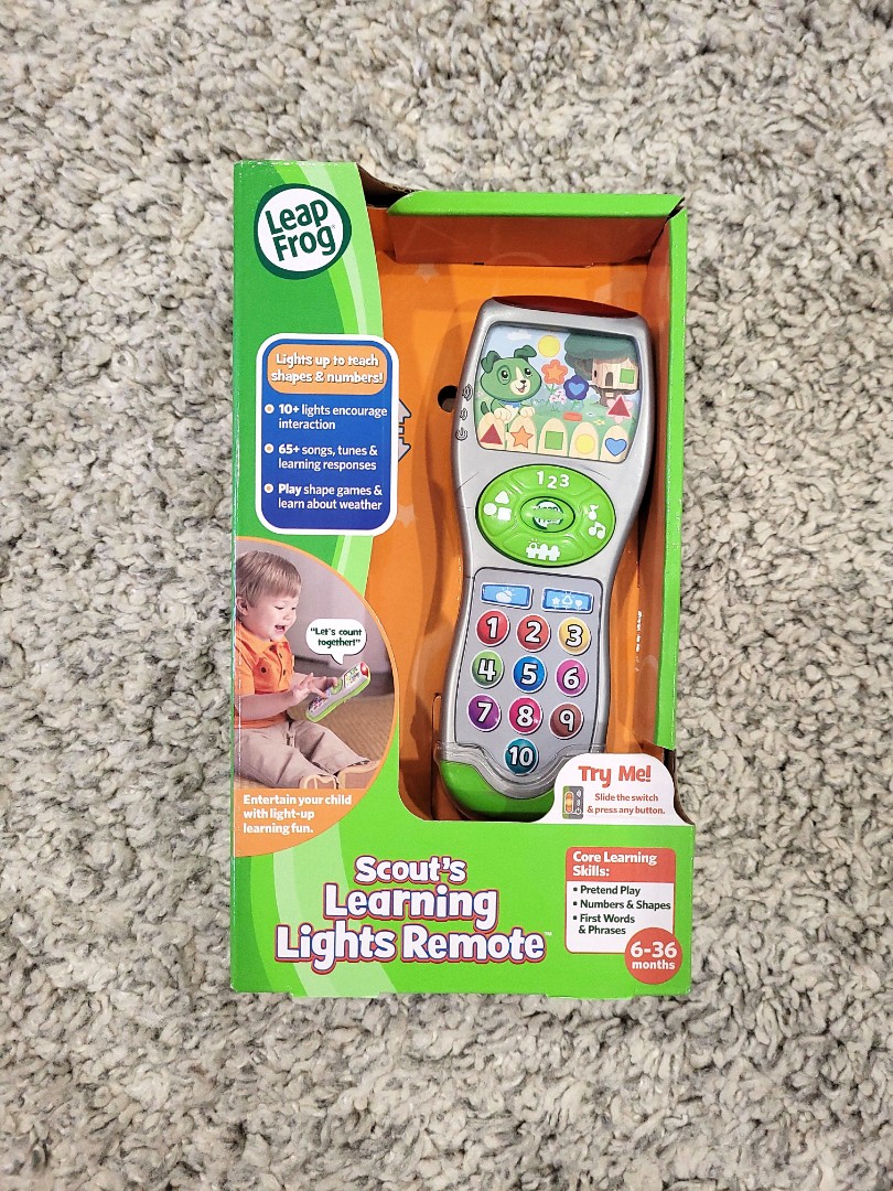 2/o - Finance LeapFrog Scout's Learning Lights Reote Deluxe, Green