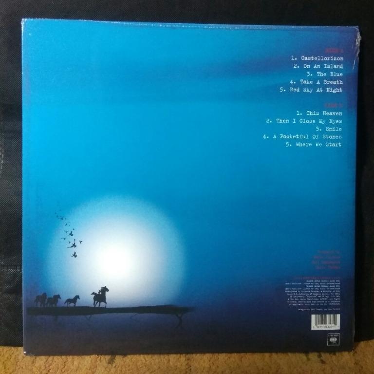 LP David Gilmour On An Island VINYL RECORD Piring Hitam Rekod PINK