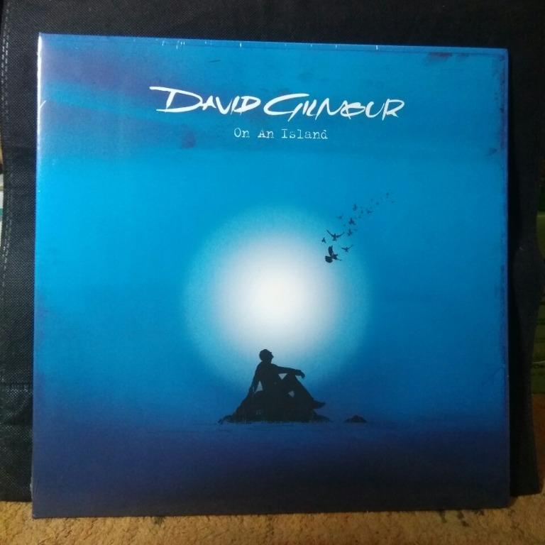 LP David Gilmour On An Island VINYL RECORD Piring Hitam Rekod PINK