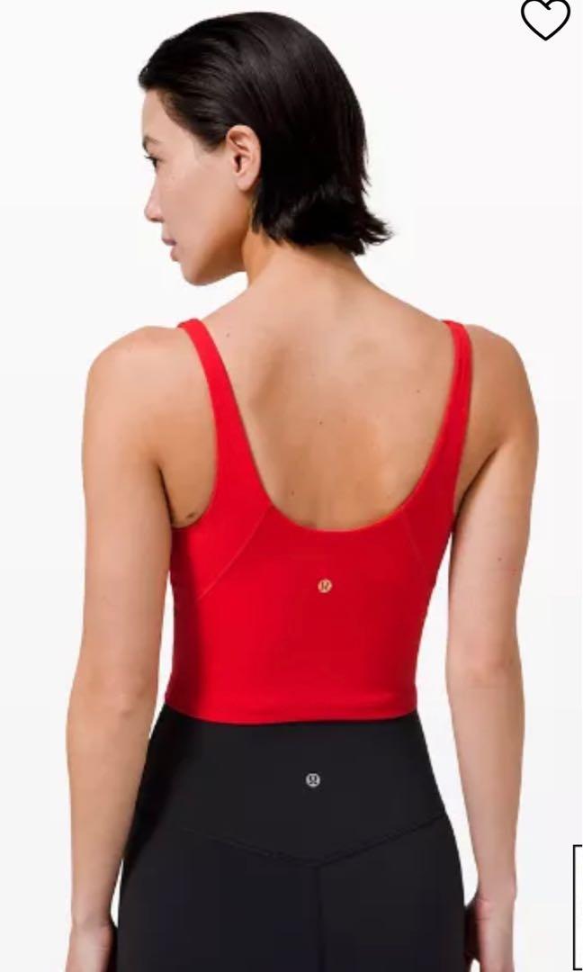 Lululemon Red Align Tank