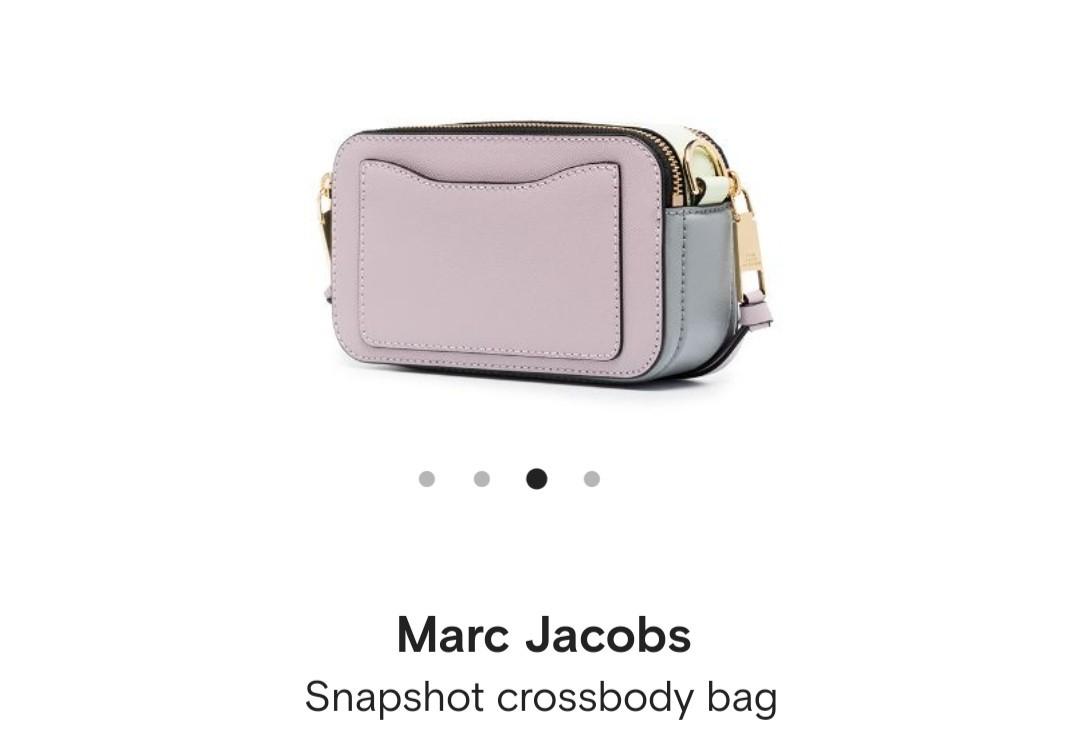 Achat - Marc Jacobs - Rectangular lilac and light blue bag Ceramic Snapshot  Marc Jacobs for women