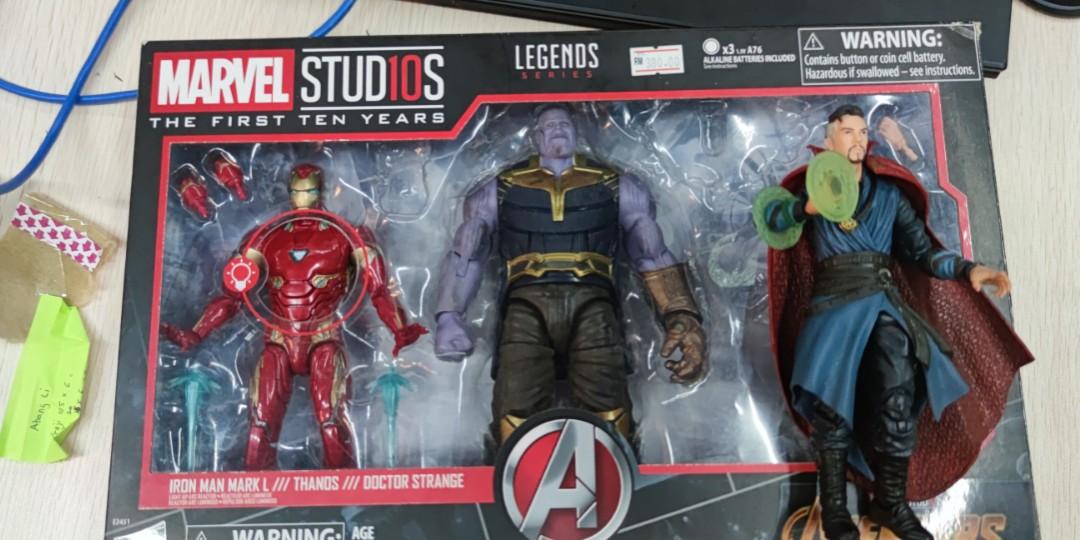 Marvel legends infinity war 3 pack thanos sales