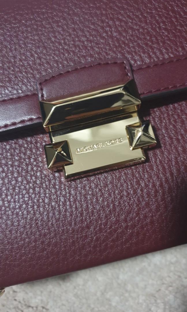Jayne small logo outlet and leather trunk bag