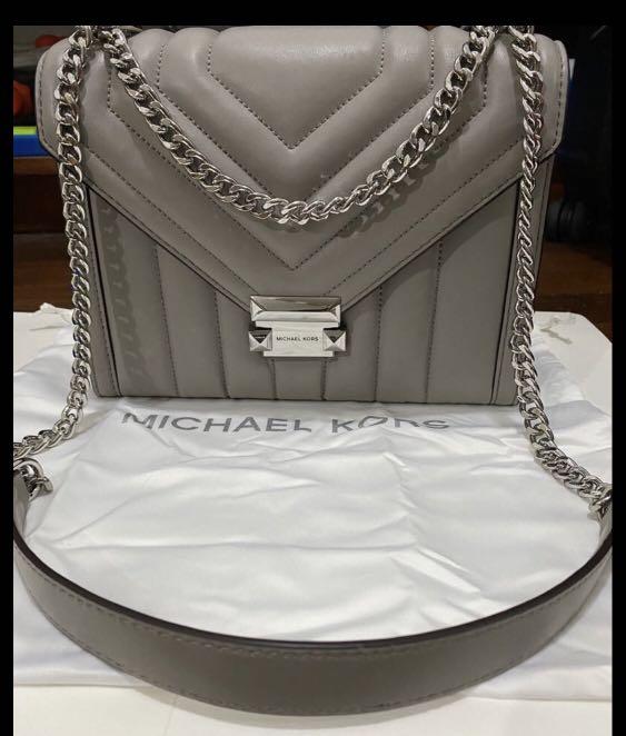 Michael kors hot sale whitney pearl grey