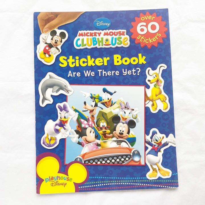 Mickey Mouse Clubhouse Sticker Book Are We There yet?, Hobbies & Toys, Books & Magazines