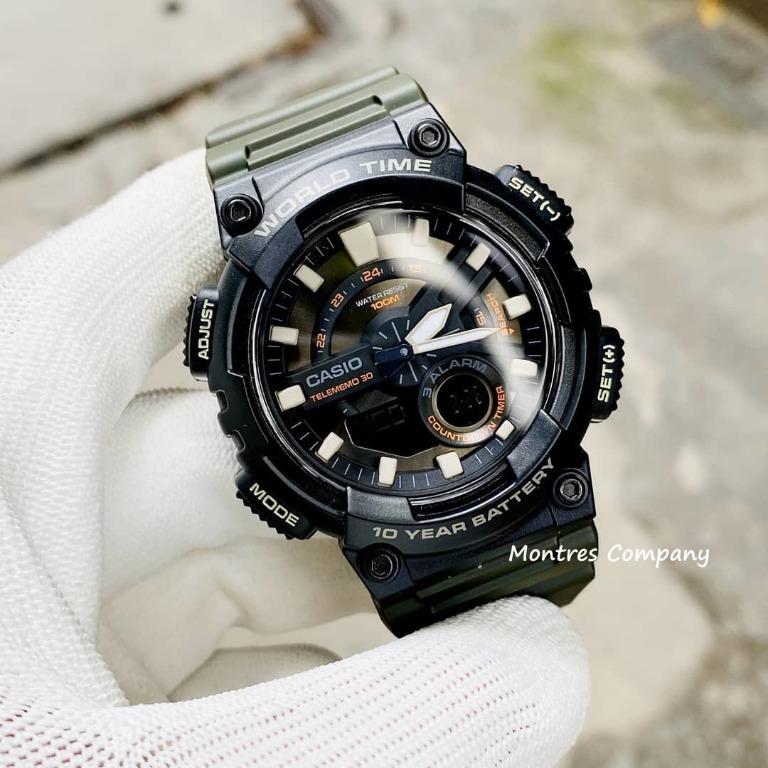 Montres Company香港註冊公司(30年老店) 卡西歐CASIO 遠程備忘錄十年