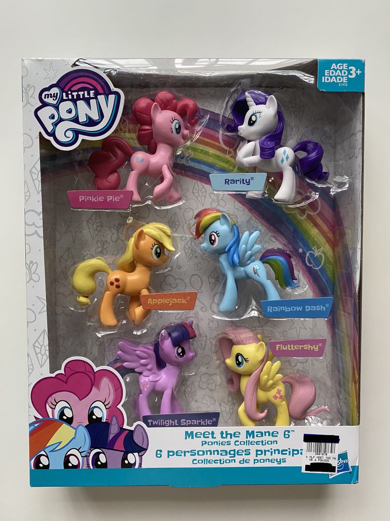 My little pony meet the best sale mane 6 ponies collection