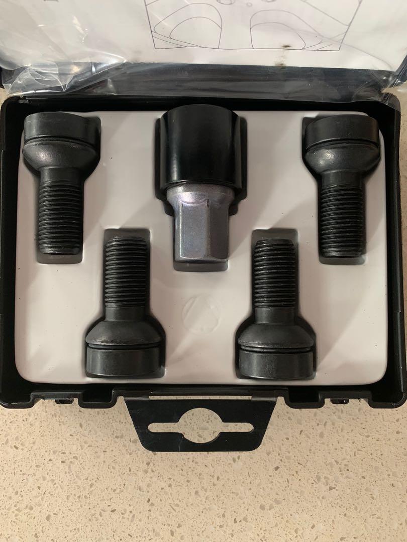 NEW Genuine Mercedes Wheel Lock Nut (Set of 4) M14 1.5, Auto Accessories on Carousell