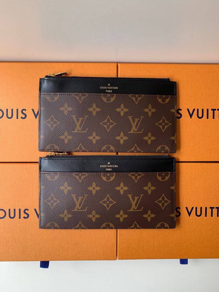 Louis Vuitton MONOGRAM Slim purse (M80390)