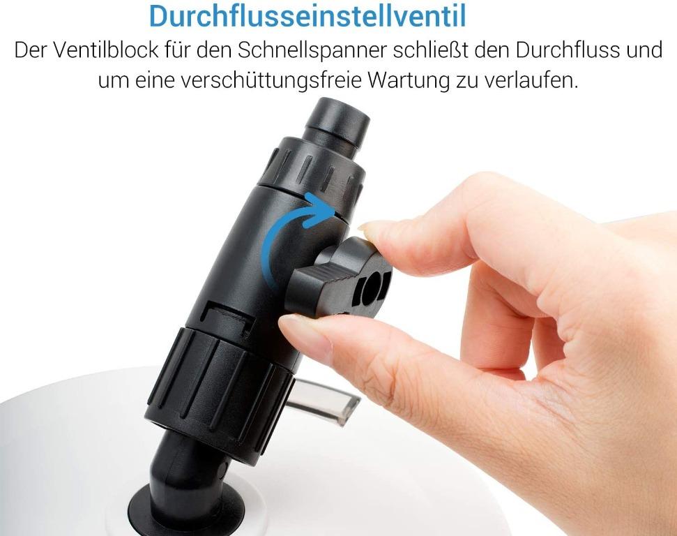 ☆JJ298☆ Nicrew Aquarium External Filter, Adjustable Flow Aquarium