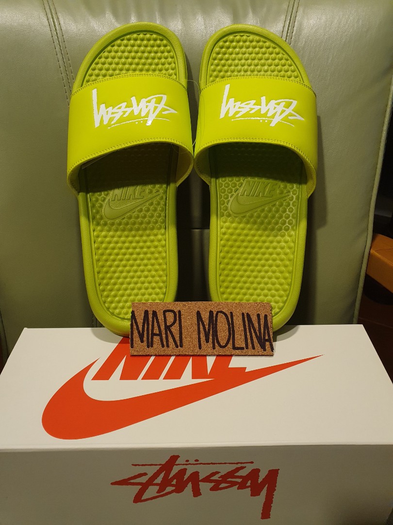 stüssy x nike slides