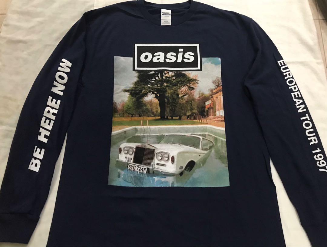 最高級 OASIS - BE HERE NOW TOUR 1997 - T-shirt | www.qeyadah.com