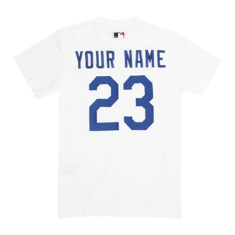 MLB LA Dodgers S/S Tee Off-White Tops T-Shirts White