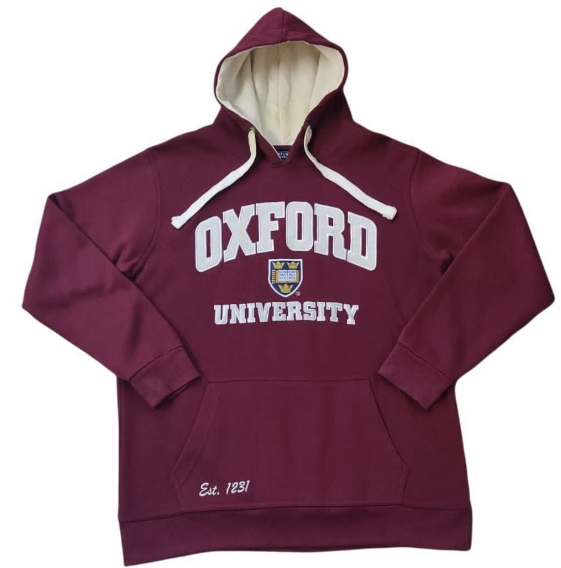 Oxford deals university hoodie